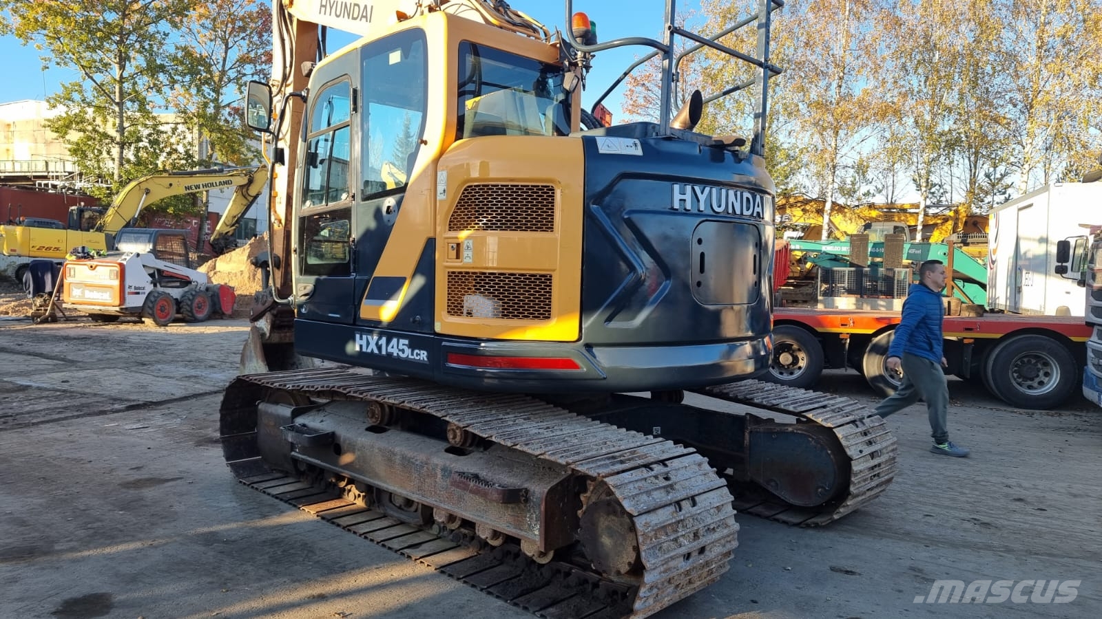 Hyundai HX 145 LCR Bageri guseničari