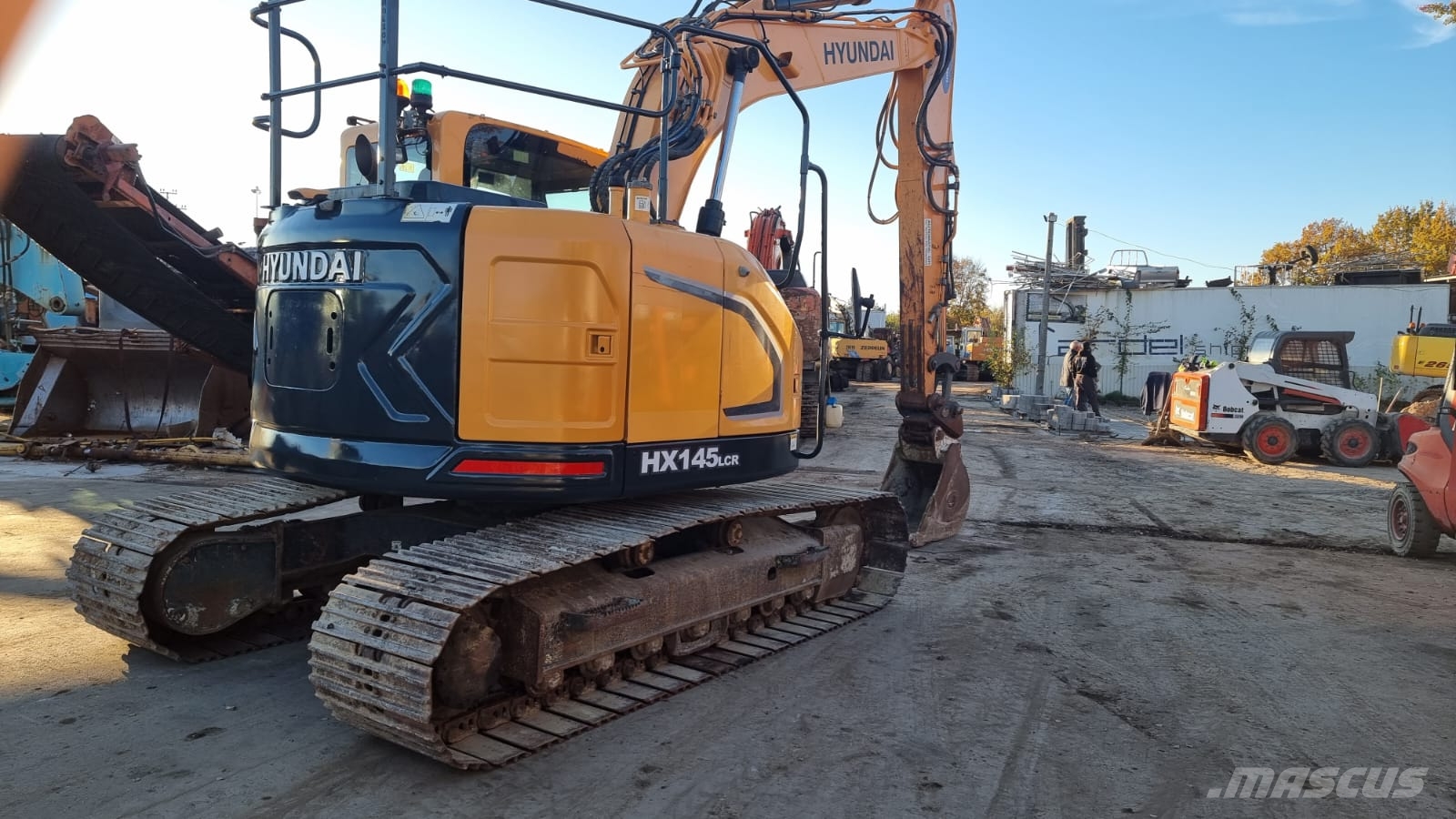 Hyundai HX 145 LCR Bageri guseničari
