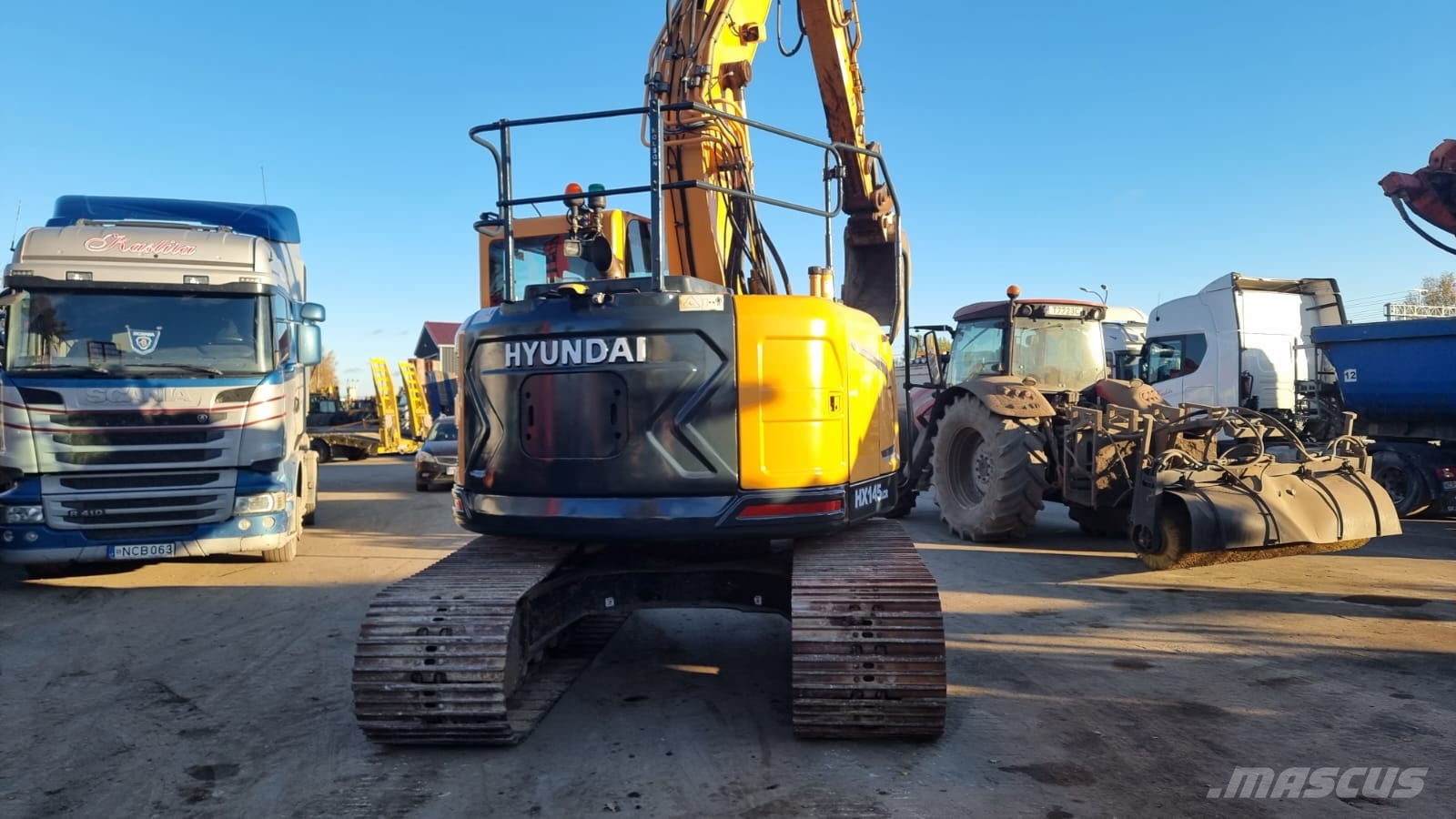 Hyundai HX 145 LCR Bageri guseničari