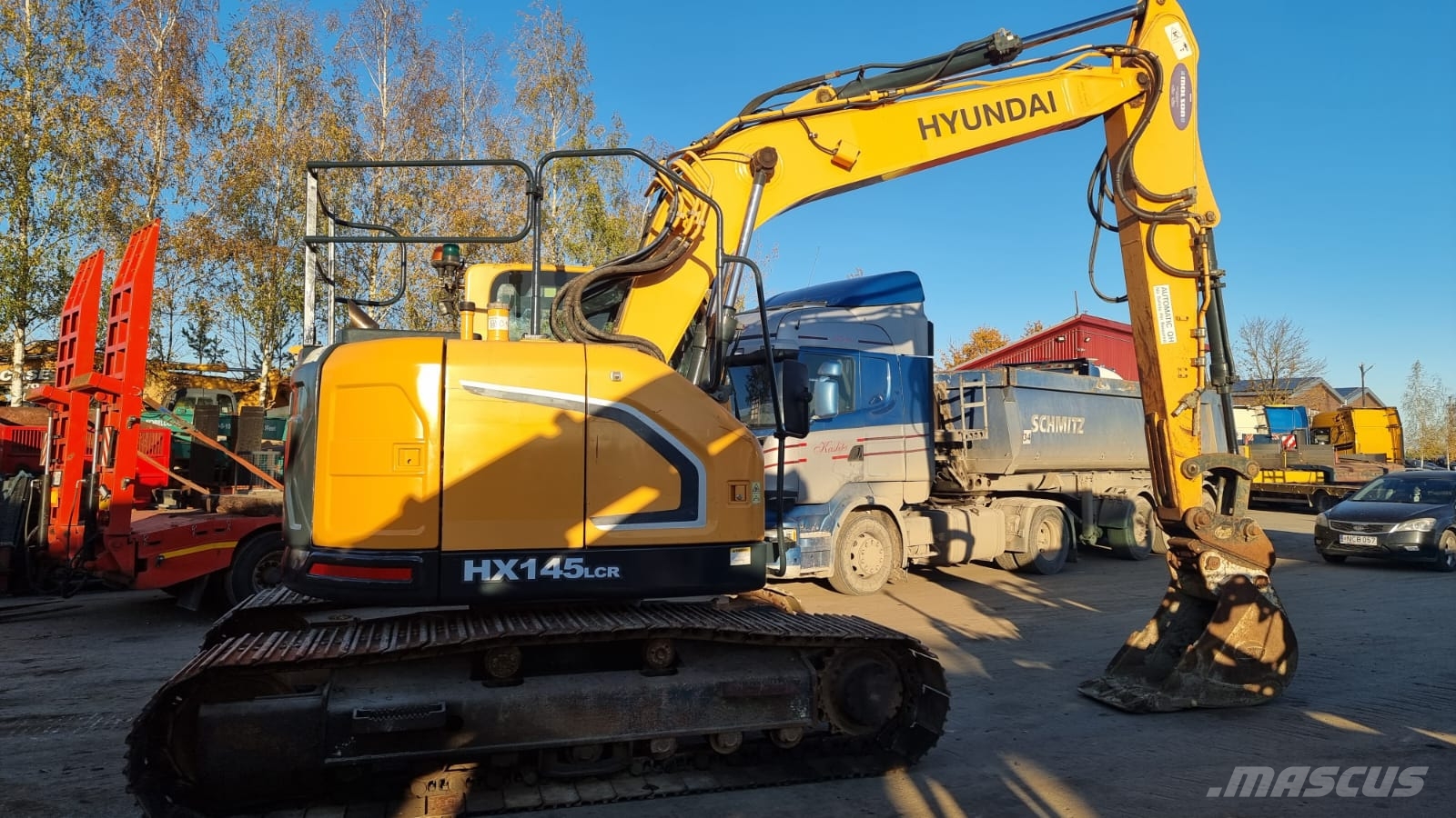 Hyundai HX 145 LCR Bageri guseničari