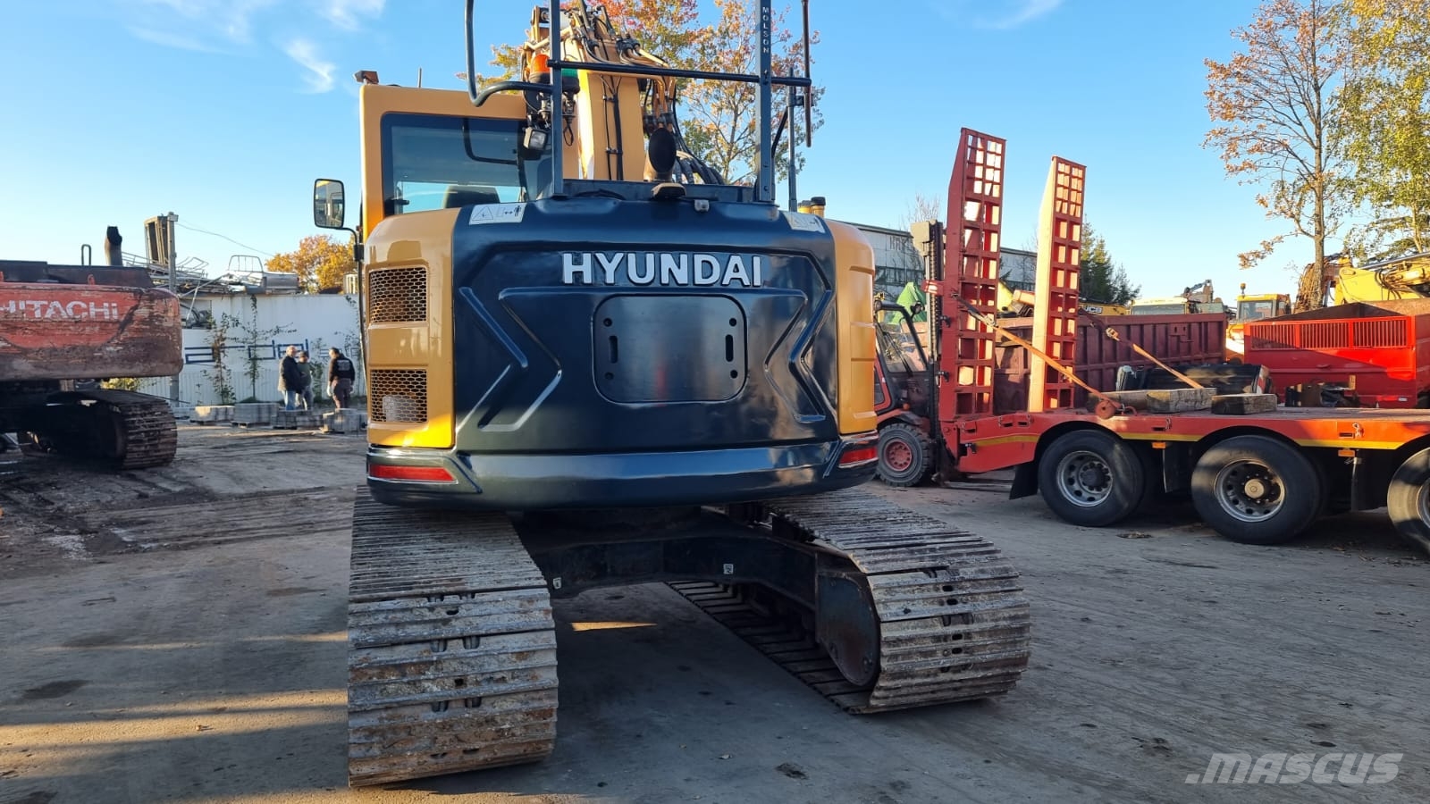 Hyundai HX 145 LCR Bageri guseničari