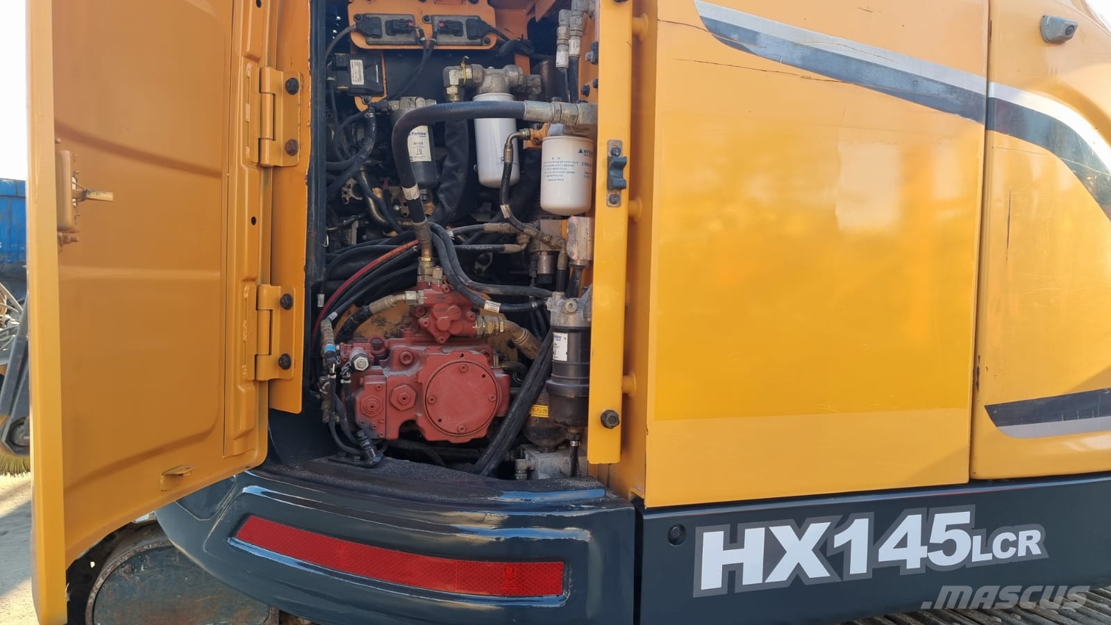 Hyundai HX 145 LCR Bageri guseničari