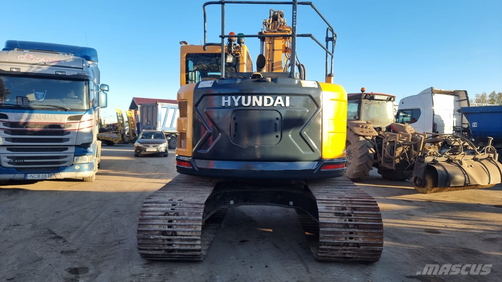 Hyundai HX 145 LCR Bageri guseničari