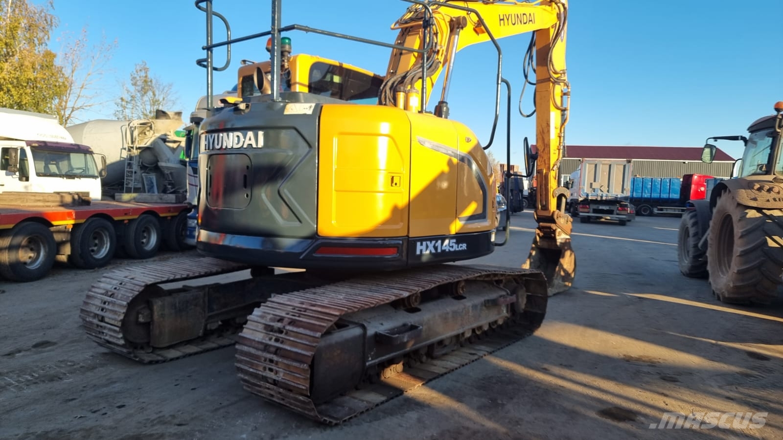Hyundai HX 145 LCR Bageri guseničari