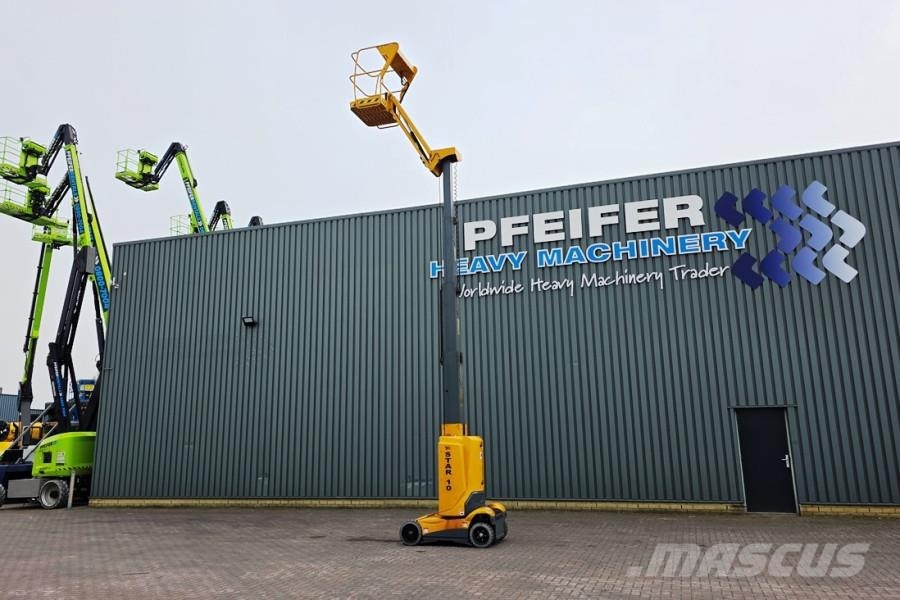 Haulotte STAR 10 Electric, 10m Working Height, 3m Reach, 20 Коленчатые подъемники