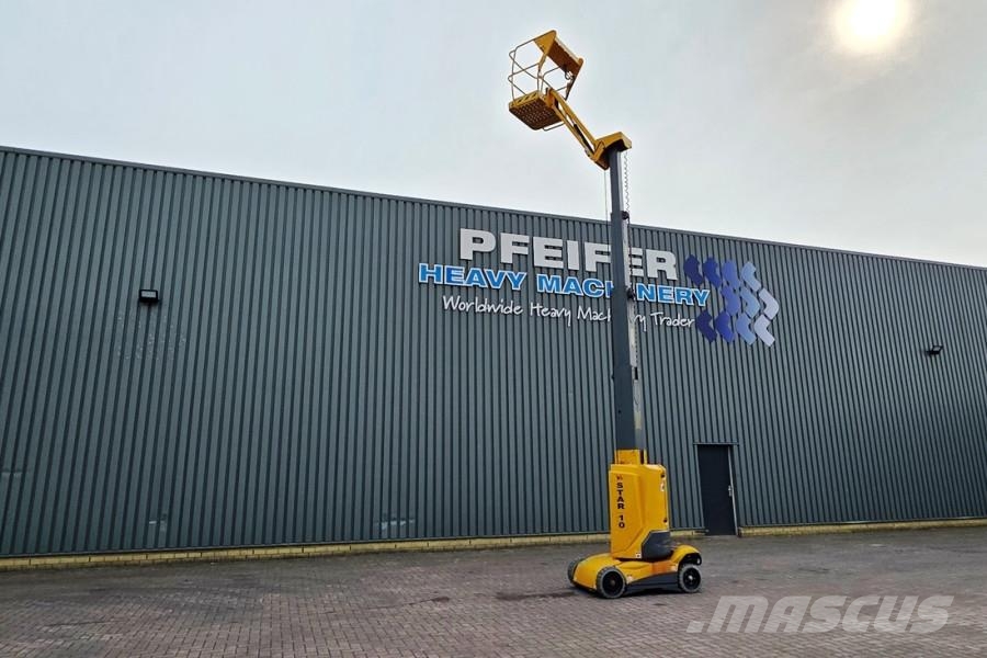 Haulotte STAR 10 Electric, 10m Working Height, 3m Reach, 20 Коленчатые подъемники