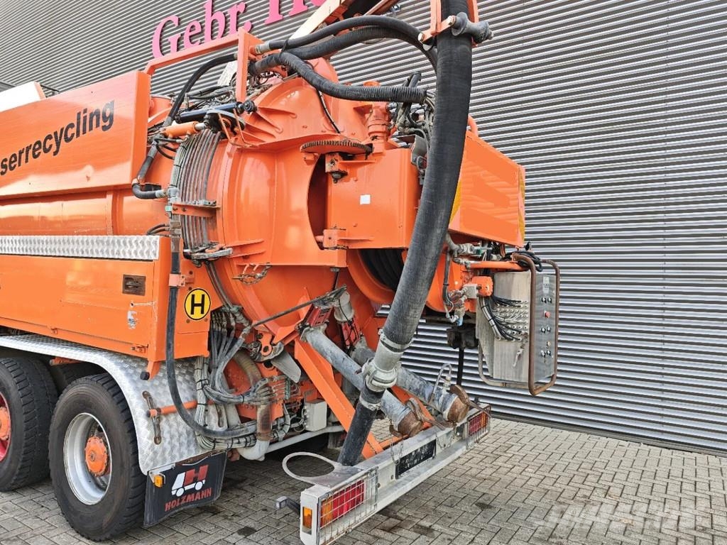 MAN 41.414 F2000 8x4 Holzmann HKS 32/18000 VH Tank コンバイン/バキュームトラック