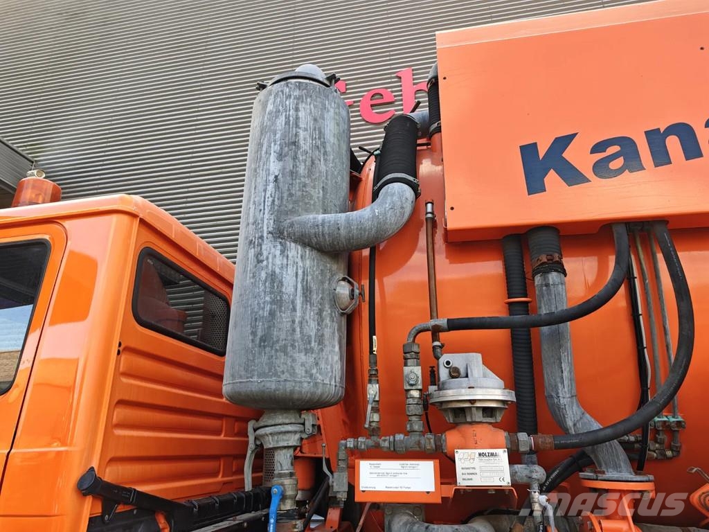 MAN 41.414 F2000 8x4 Holzmann HKS 32/18000 VH Tank コンバイン/バキュームトラック