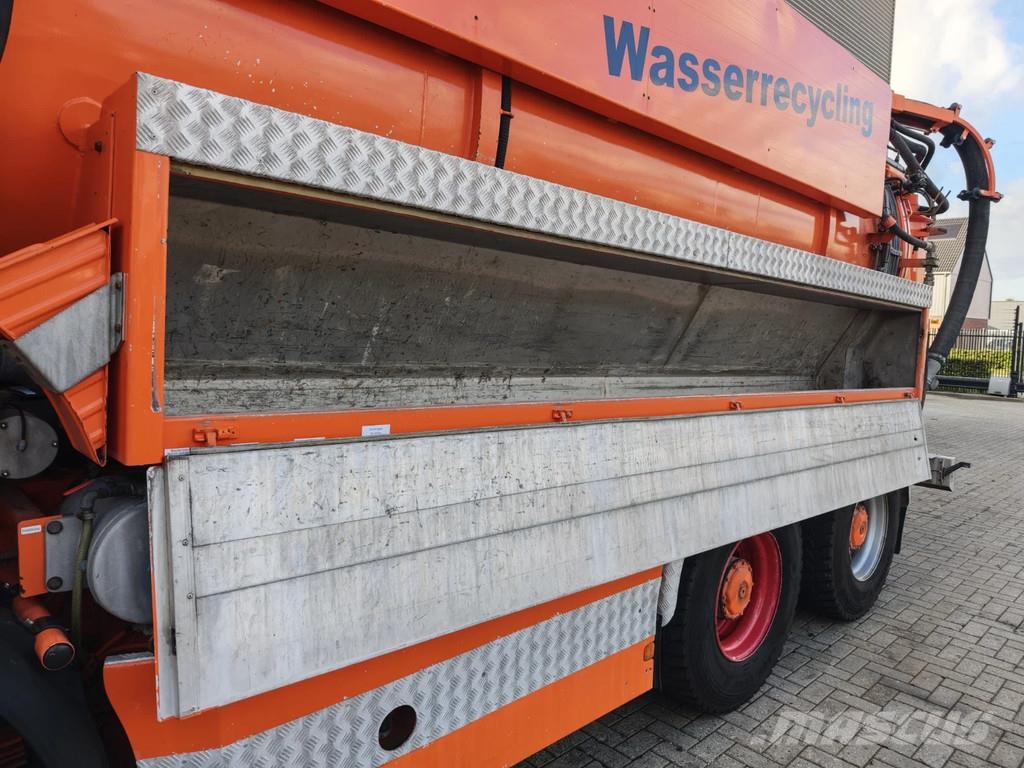 MAN 41.414 F2000 8x4 Holzmann HKS 32/18000 VH Tank コンバイン/バキュームトラック