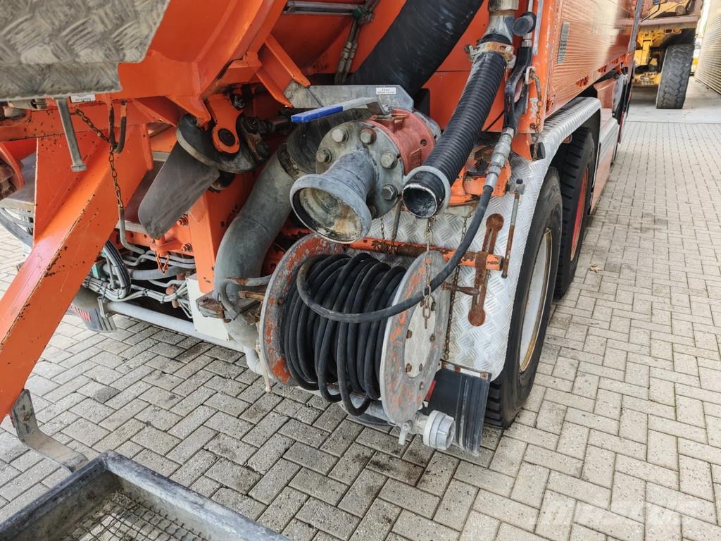 MAN 41.414 F2000 8x4 Holzmann HKS 32/18000 VH Tank コンバイン/バキュームトラック
