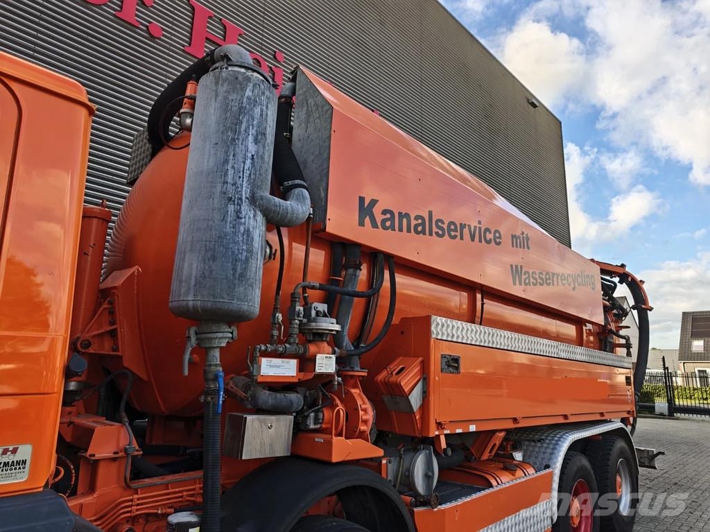 MAN 41.414 F2000 8x4 Holzmann HKS 32/18000 VH Tank コンバイン/バキュームトラック