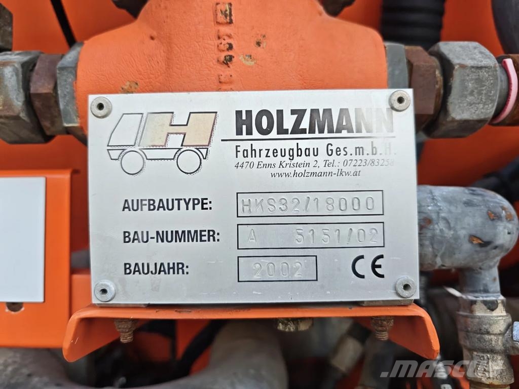 MAN 41.414 F2000 8x4 Holzmann HKS 32/18000 VH Tank コンバイン/バキュームトラック
