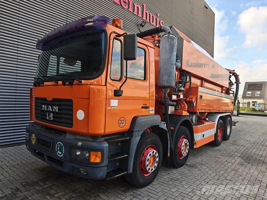 MAN 41.414 F2000 8x4 Holzmann HKS 32/18000 VH Tank コンバイン/バキュームトラック