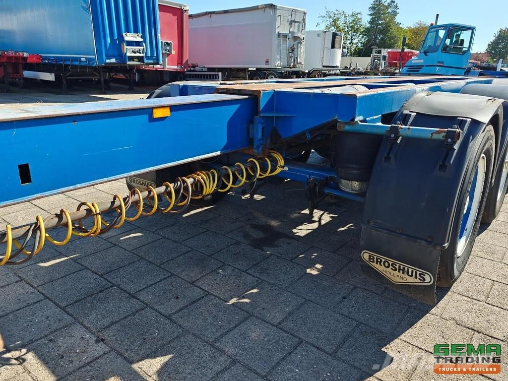 Broshuis 3 UCC-39/45 EU Multi - All Types of Containers - L Kontejnerske polprikolice