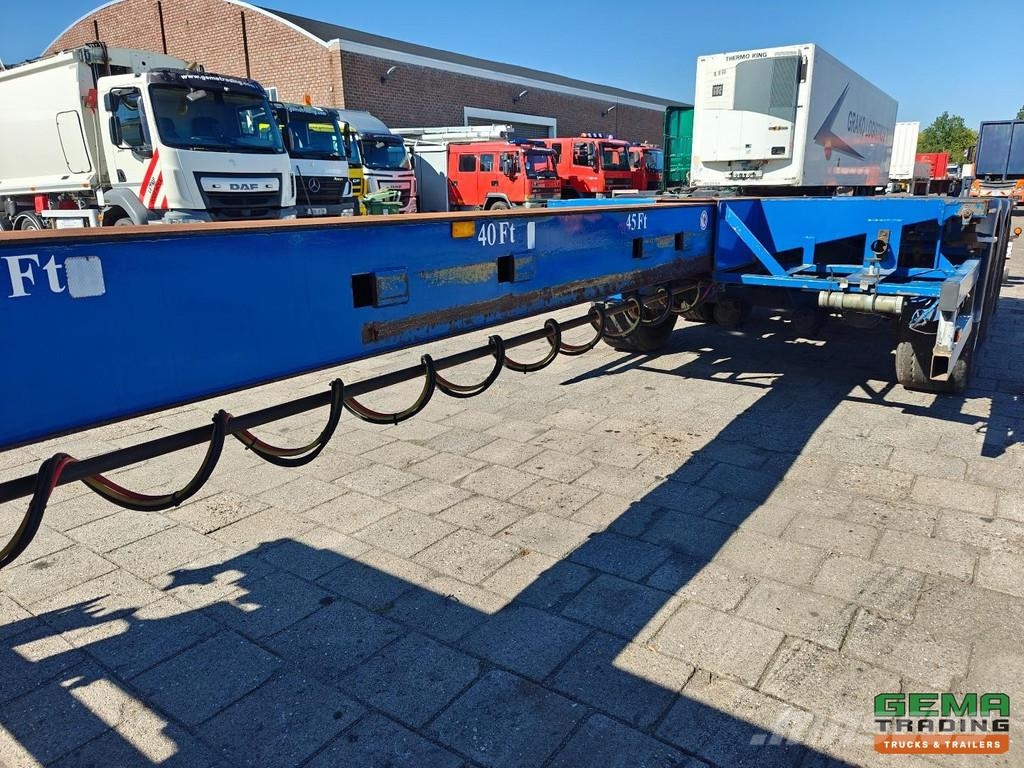 Broshuis 3 UCC-39/45 EU Multi - All Types of Containers - L Kontejnerske polprikolice