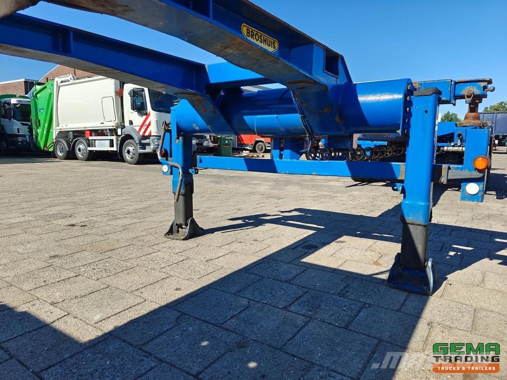 Broshuis 3 UCC-39/45 EU Multi - All Types of Containers - L Kontejnerske polprikolice