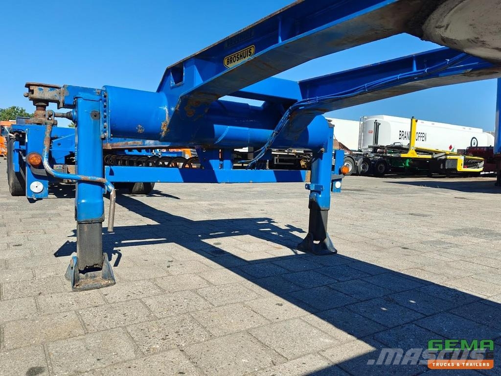 Broshuis 3 UCC-39/45 EU Multi - All Types of Containers - L Kontejnerske polprikolice