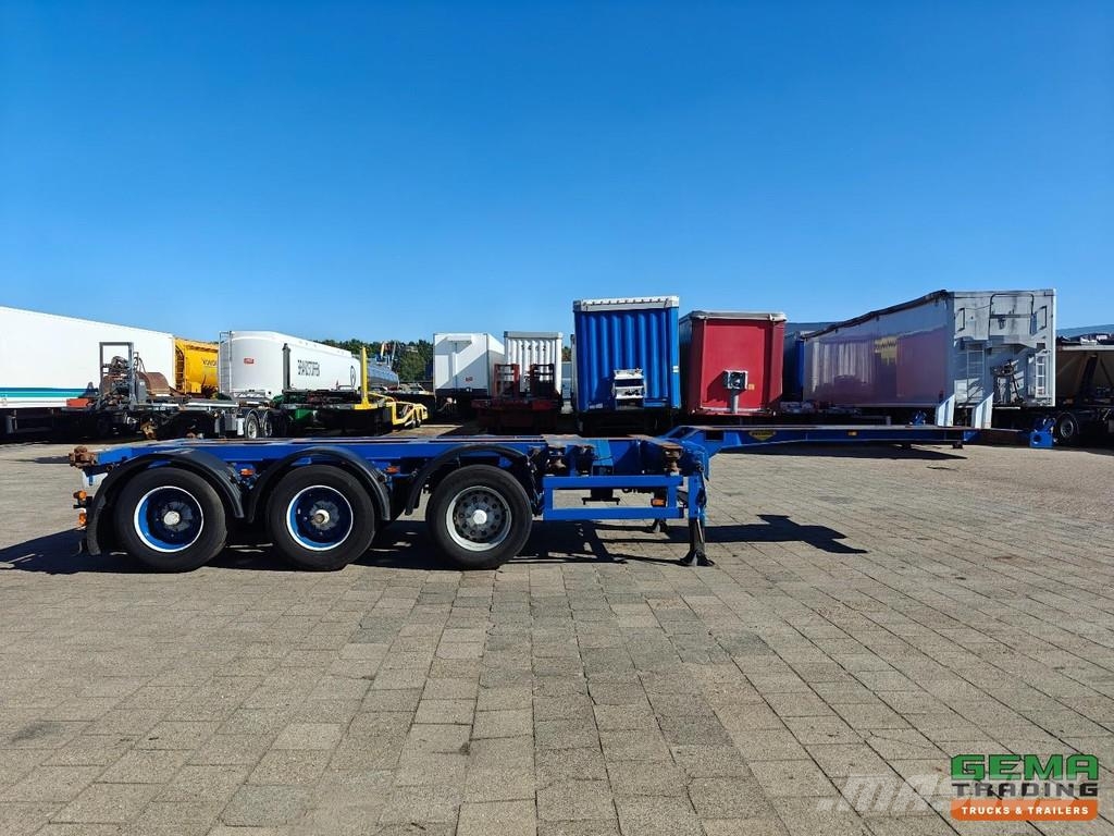 Broshuis 3 UCC-39/45 EU Multi - All Types of Containers - L Kontejnerske polprikolice