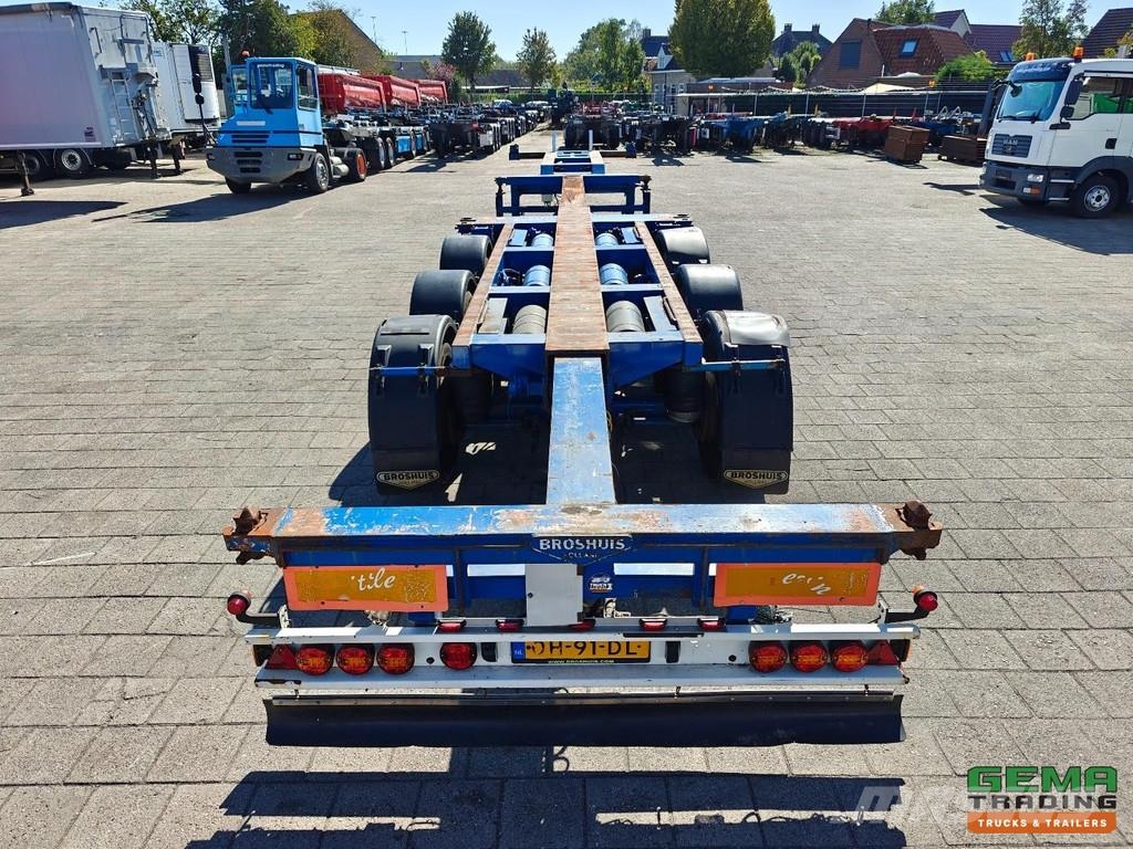 Broshuis 3 UCC-39/45 EU Multi - All Types of Containers - L Kontejnerske polprikolice