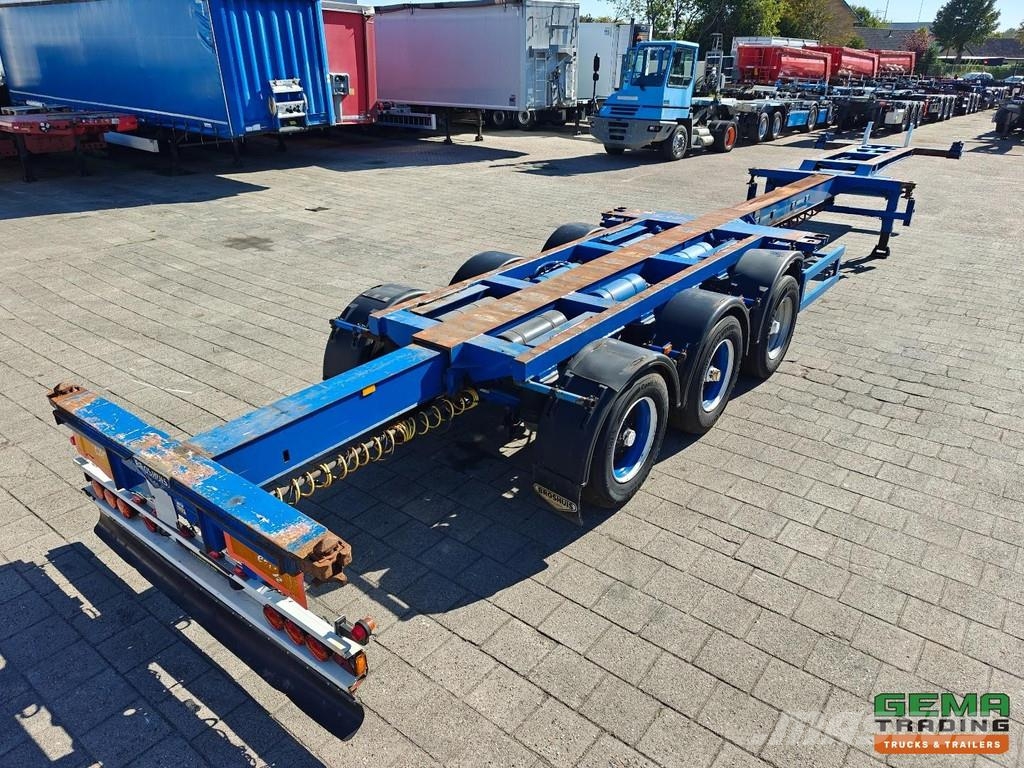 Broshuis 3 UCC-39/45 EU Multi - All Types of Containers - L Kontejnerske polprikolice