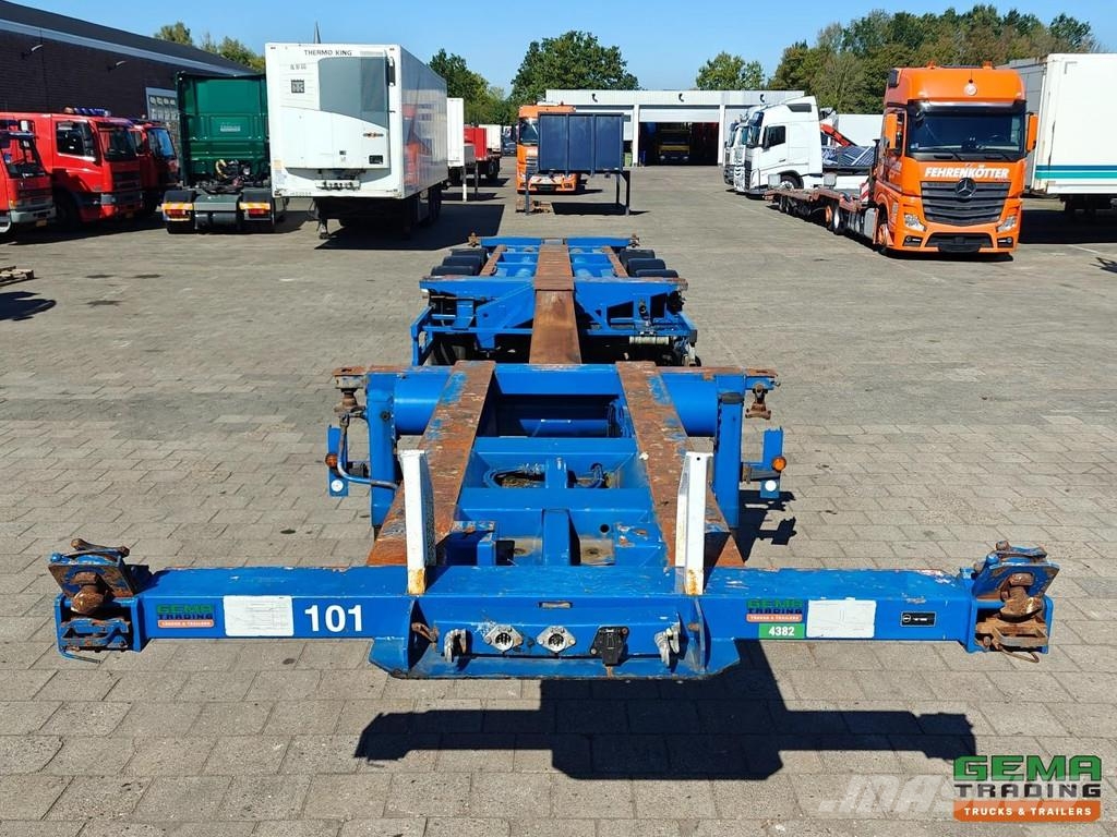 Broshuis 3 UCC-39/45 EU Multi - All Types of Containers - L Kontejnerske polprikolice
