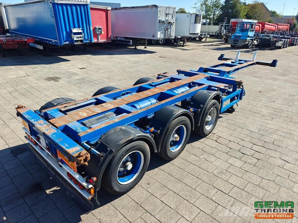 Broshuis 3 UCC-39/45 EU Multi - All Types of Containers - L Kontejnerske polprikolice