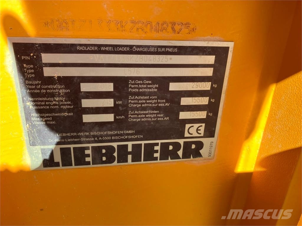 Liebherr L576 X-Power Landbouw - overige