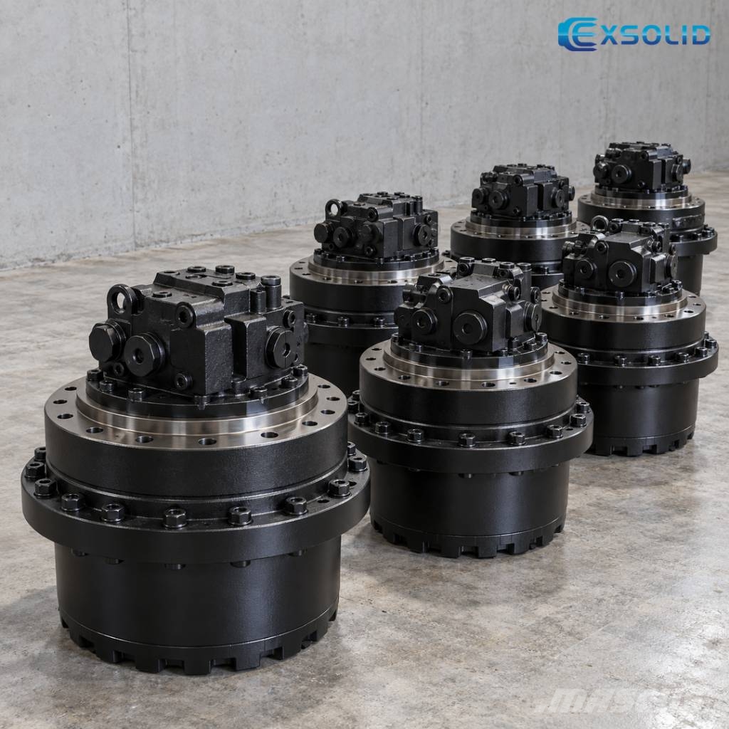Takeuchi Final Drives for machinery 1 to 30 metric tons Važiuoklė ir suspensija