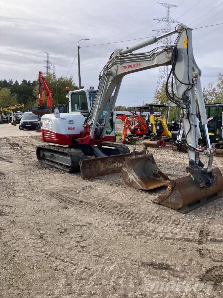Takeuchi TB290 Midigraafmachines 7t - 12t