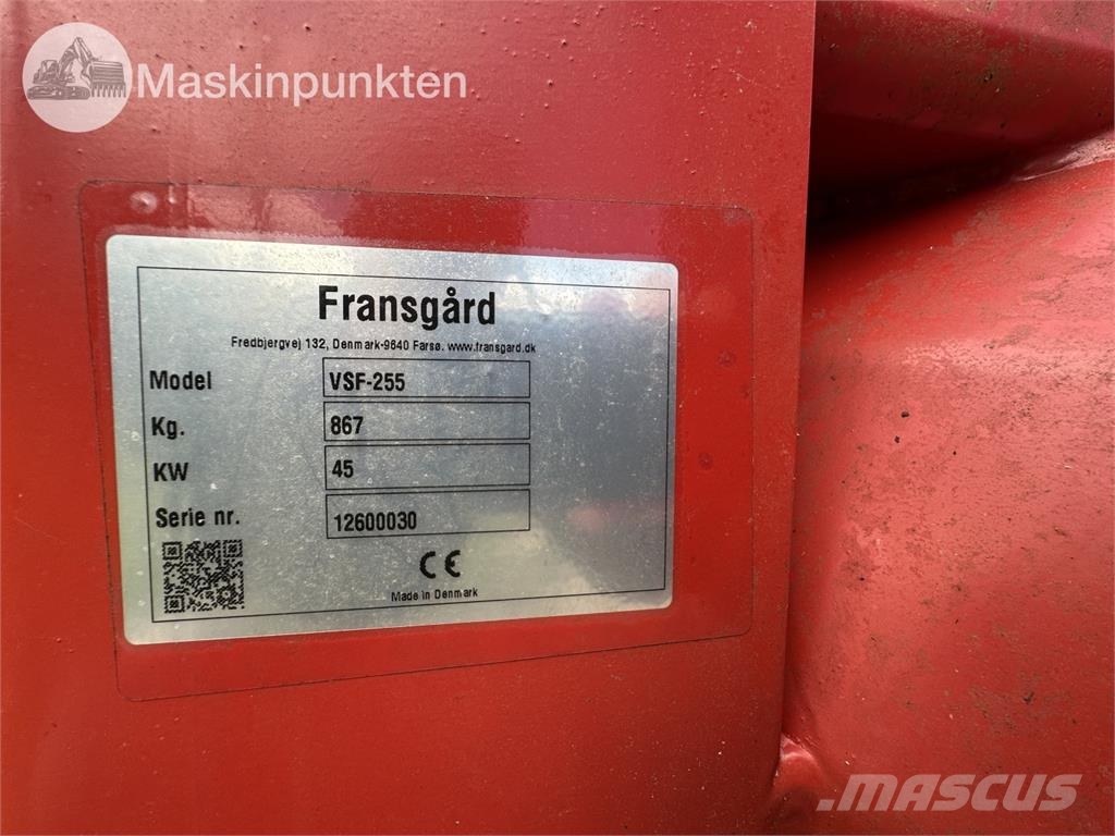 Fransgård VSF-255 Lançadores de neve