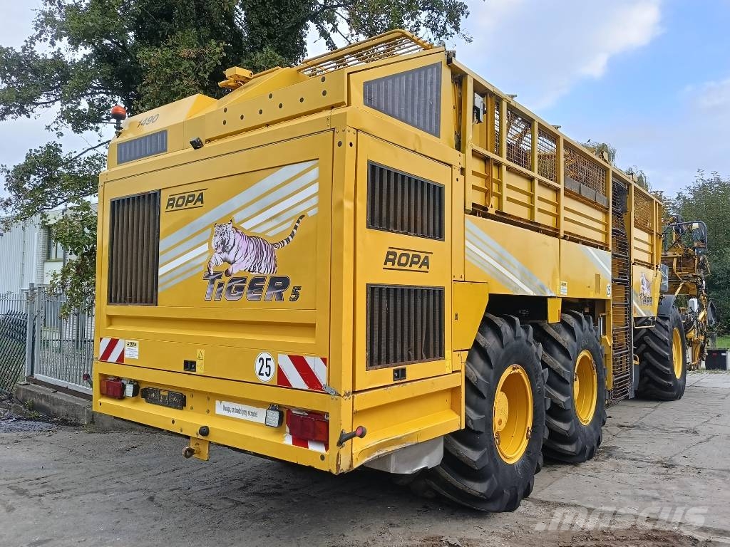 Ropa tiger 5c beet harvester bieten rooier Juurviljakoristuskombainid