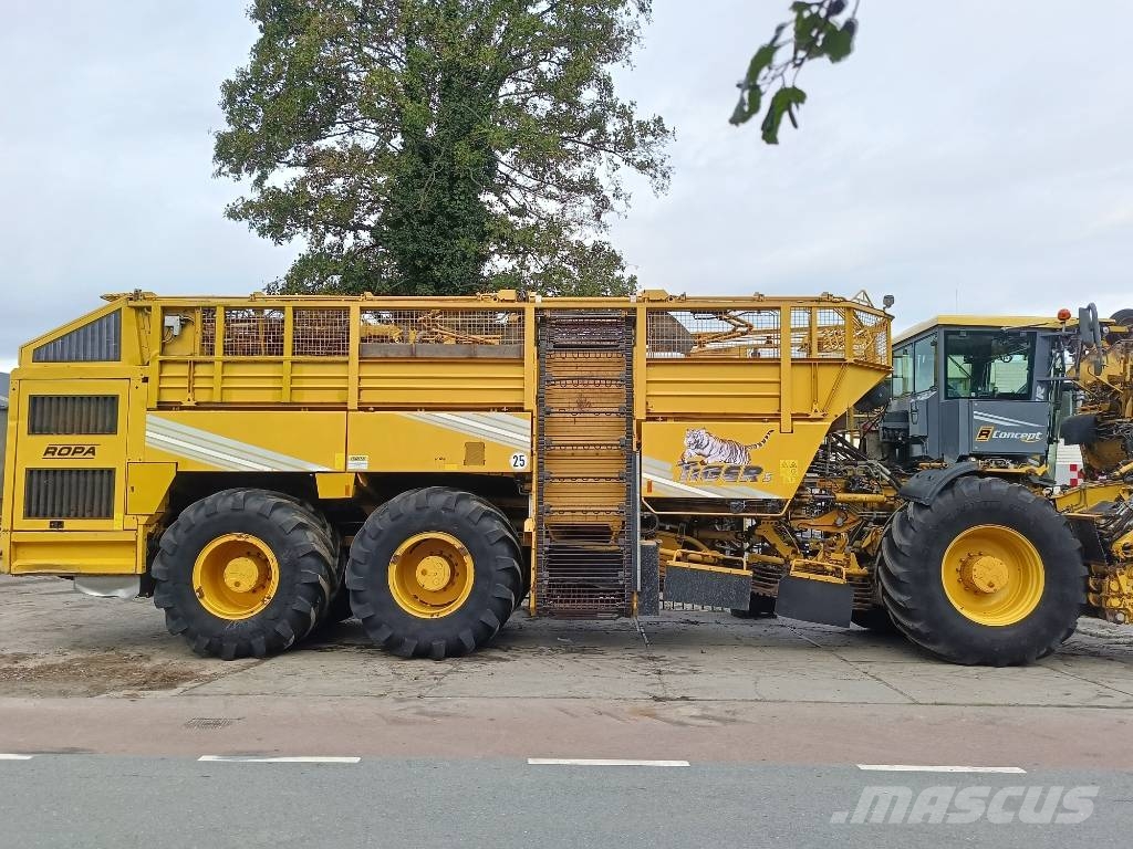 Ropa tiger 5c beet harvester bieten rooier Juurviljakoristuskombainid