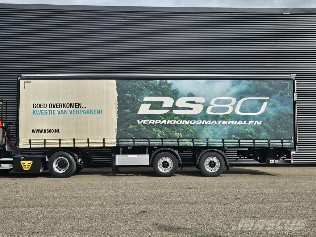 Groenewegen DRO-14-18B / CITY / LZV / STUURAS / LAADKLEP / DOO Gardintrailer