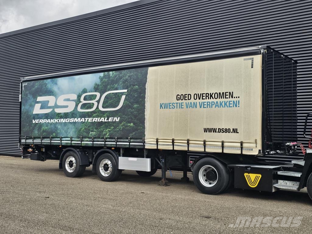 Groenewegen DRO-14-18B / CITY / LZV / STUURAS / LAADKLEP / DOO Gardintrailer