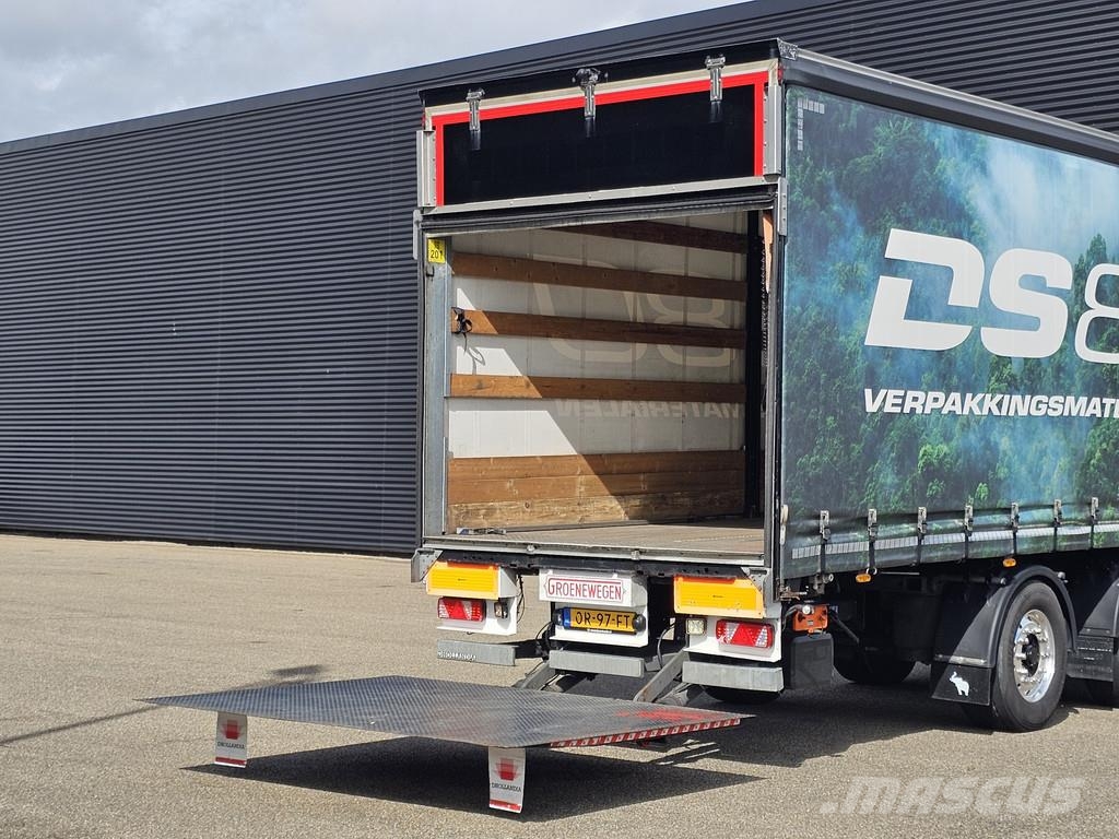 Groenewegen DRO-14-18B / CITY / LZV / STUURAS / LAADKLEP / DOO Gardintrailer