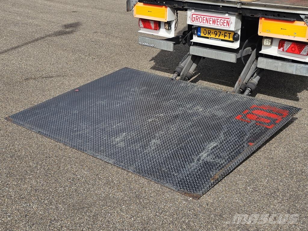 Groenewegen DRO-14-18B / CITY / LZV / STUURAS / LAADKLEP / DOO Gardintrailer