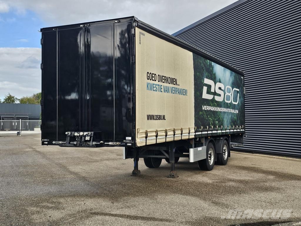 Groenewegen DRO-14-18B / CITY / LZV / STUURAS / LAADKLEP / DOO Gardintrailer