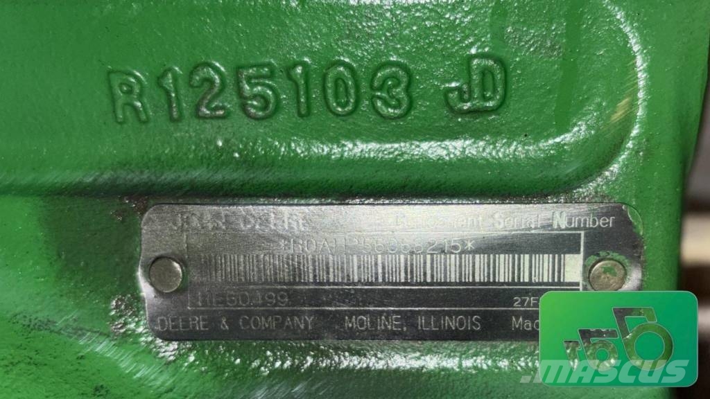 John Deere 7800 Front Axle R125106 R97612 R112859 Μετάδοση