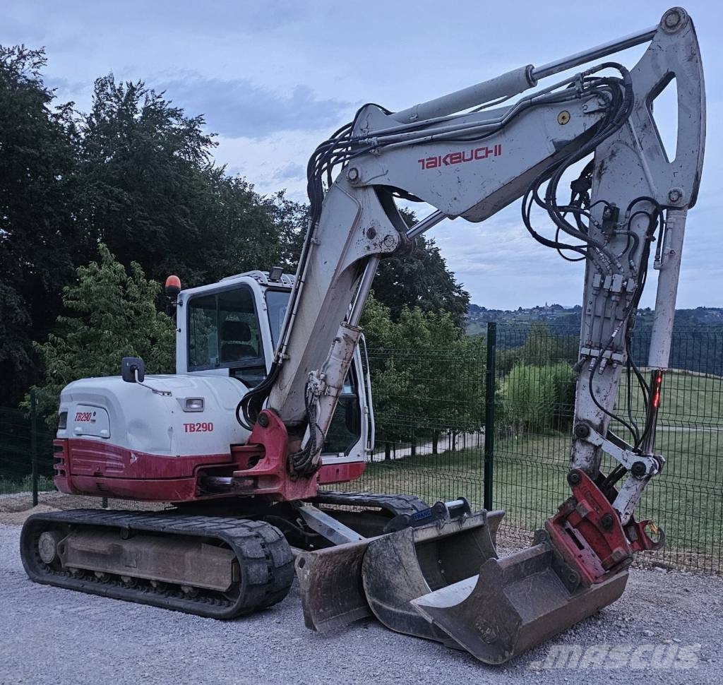 Takeuchi TB 290 Rupsgraafmachines