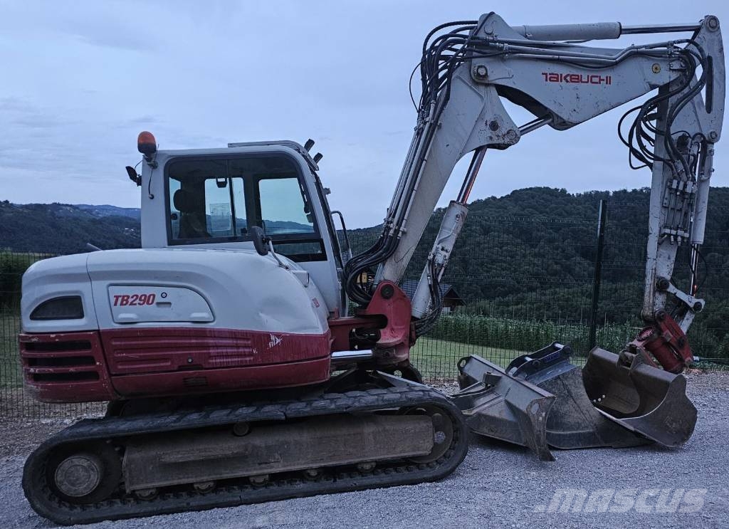 Takeuchi TB 290 Rupsgraafmachines