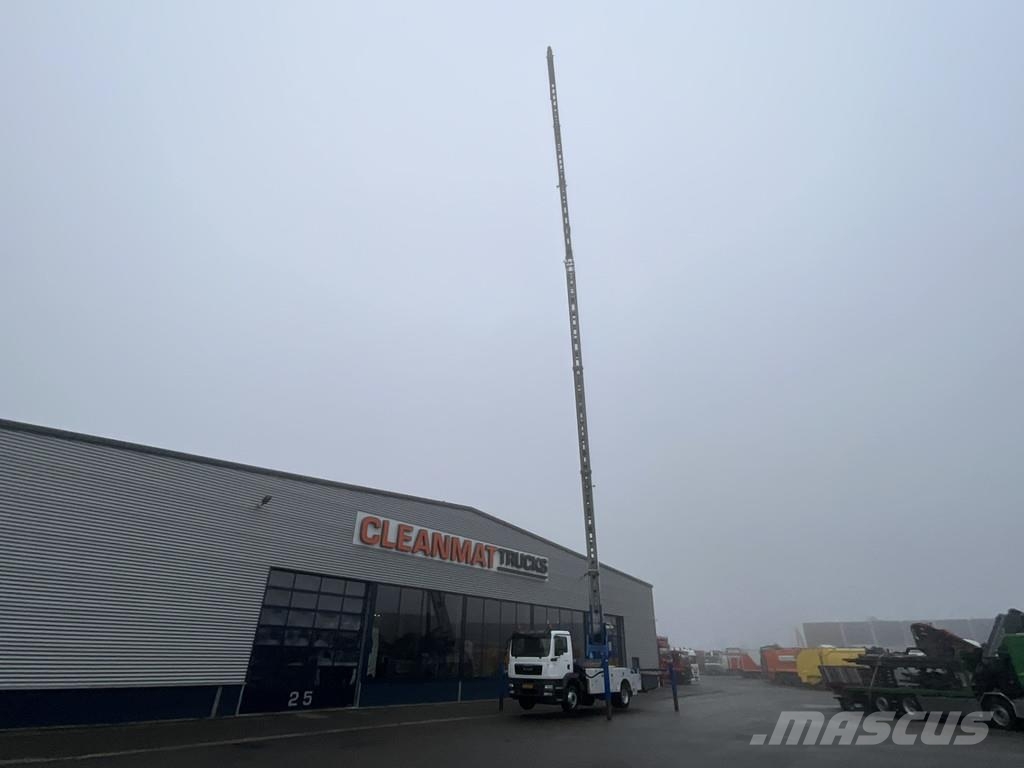 MAN TGM 15.290 Klaas 35 meter Dachdecker Kran Mobiilinosturit