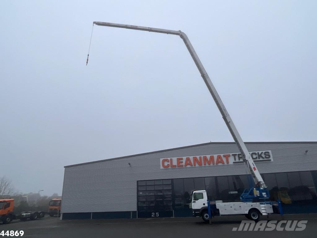 MAN TGM 15.290 Klaas 35 meter Dachdecker Kran Mobiilinosturit