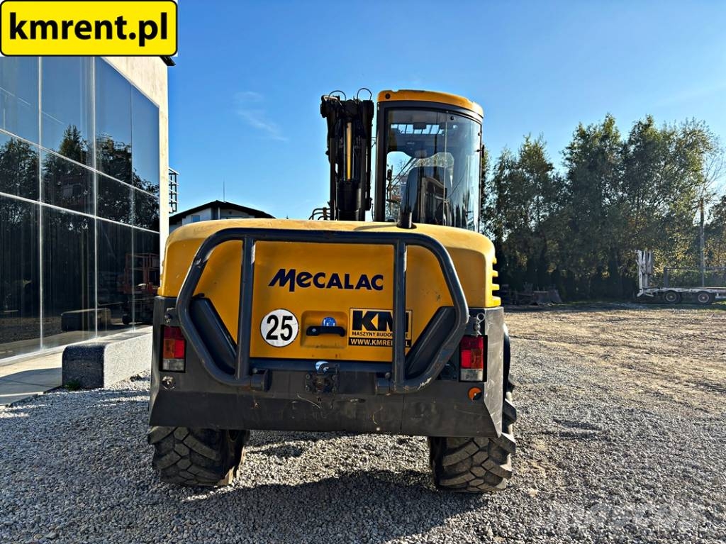 Mecalac 12 MXT KOPARKO-ŁADOWARKA 2008R. لوادر ذات جرافات عكسية