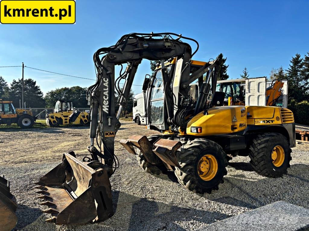 Mecalac 12 MXT KOPARKO-ŁADOWARKA 2008R. لوادر ذات جرافات عكسية