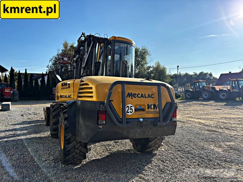 Mecalac 12 MXT KOPARKO-ŁADOWARKA 2008R. لوادر ذات جرافات عكسية