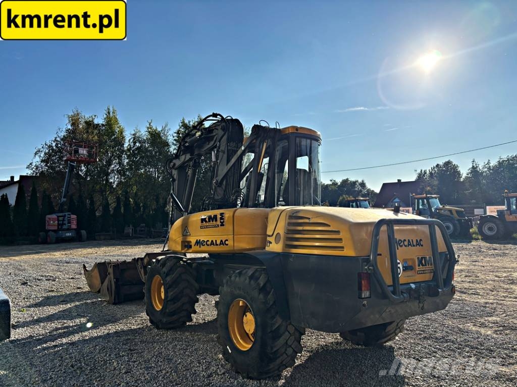 Mecalac 12 MXT KOPARKO-ŁADOWARKA 2008R. لوادر ذات جرافات عكسية