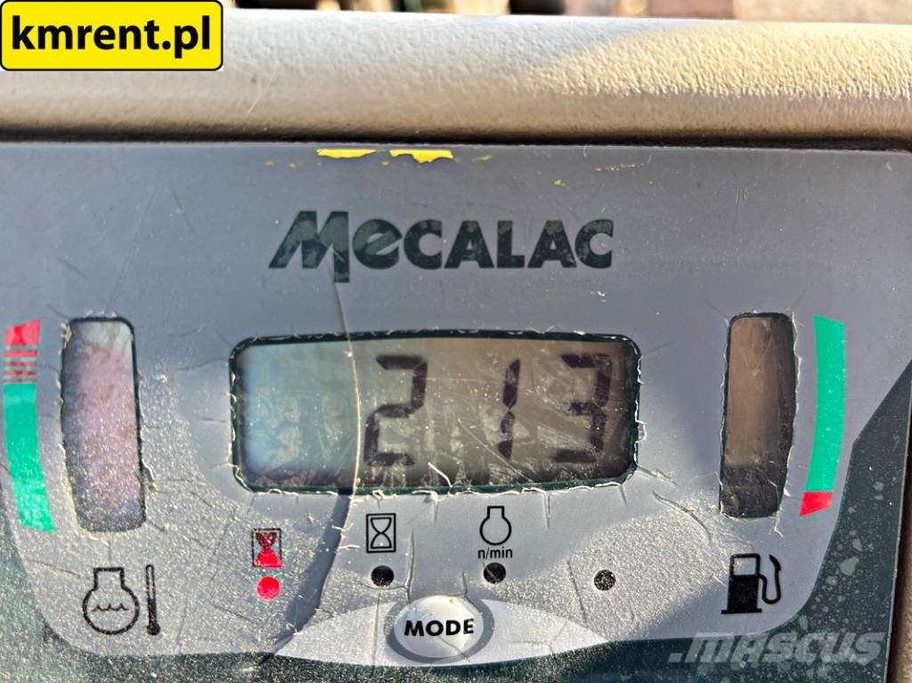 Mecalac 12 MXT KOPARKO-ŁADOWARKA 2008R. لوادر ذات جرافات عكسية