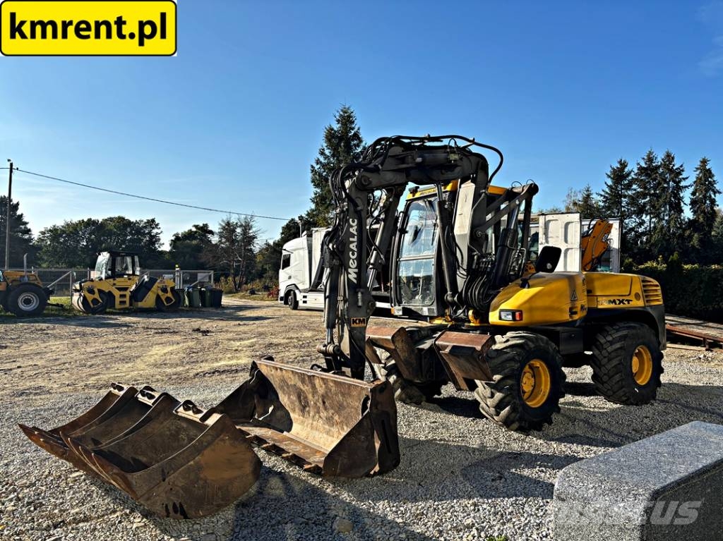 Mecalac 12 MXT KOPARKO-ŁADOWARKA 2008R. لوادر ذات جرافات عكسية