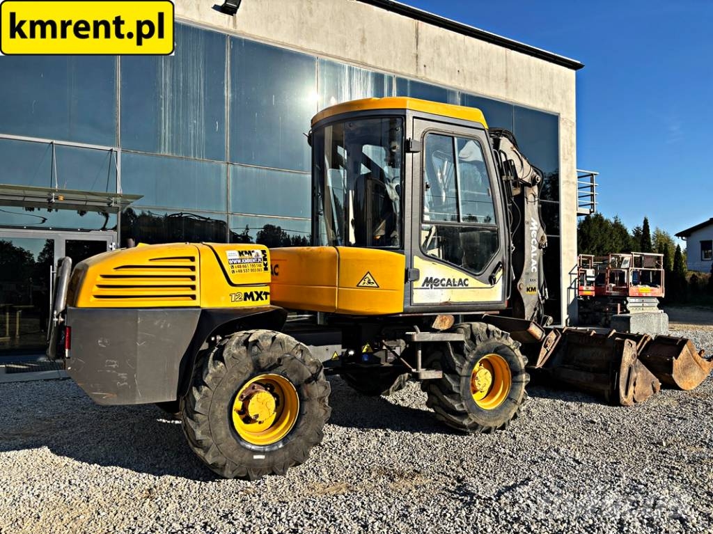 Mecalac 12 MXT KOPARKO-ŁADOWARKA 2008R. لوادر ذات جرافات عكسية