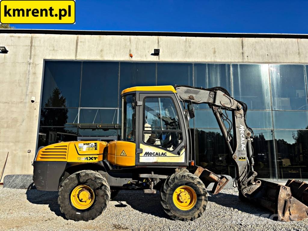Mecalac 12 MXT KOPARKO-ŁADOWARKA 2008R. لوادر ذات جرافات عكسية